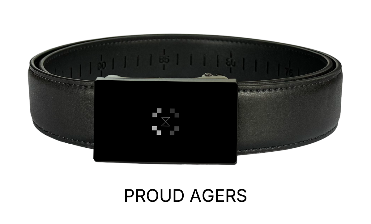 Detachable locator belt — PROUD AGERS approach