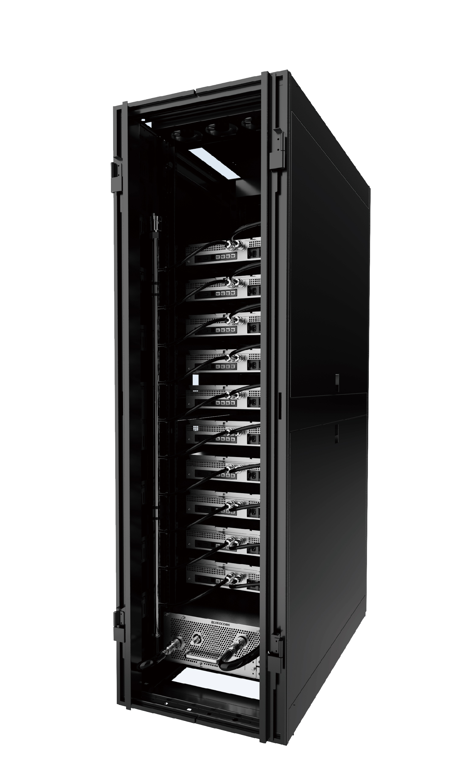 Integrated liquid cooling cabinet