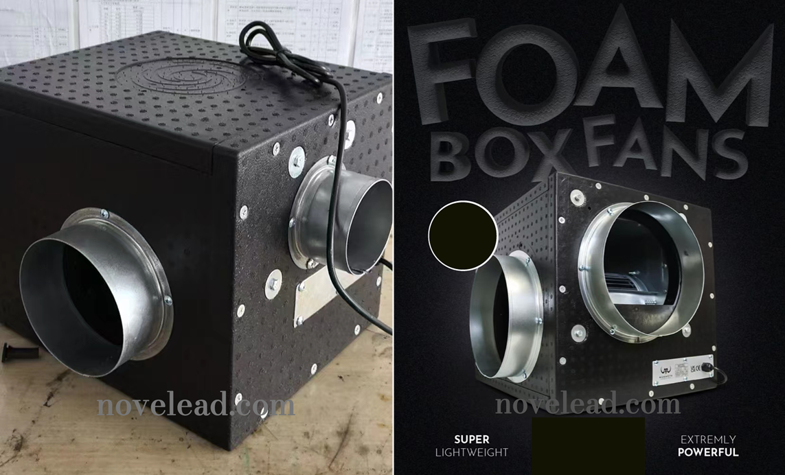 Centrifugal blowers box installation 2