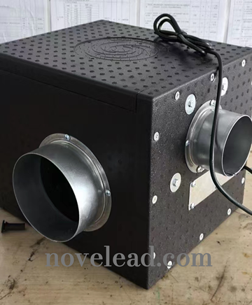 Centrifugal blowers box installation 3
